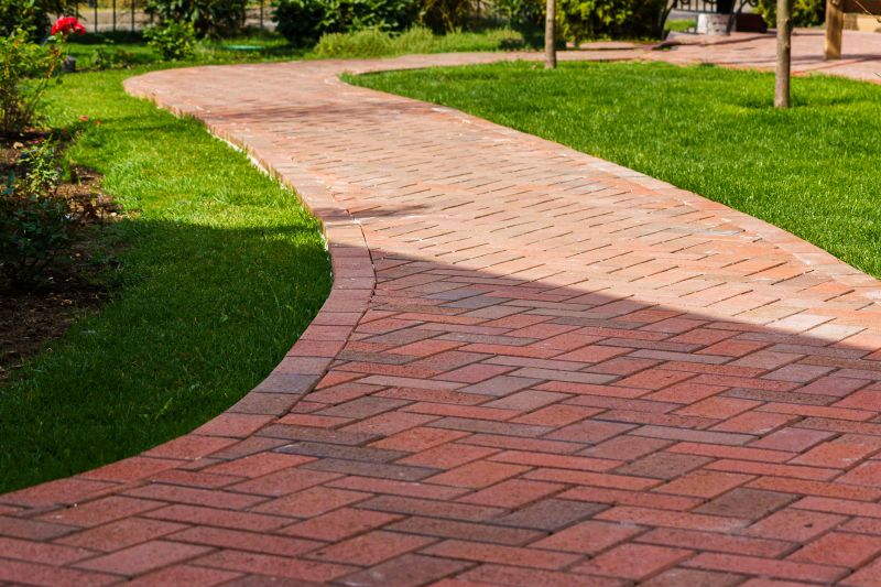 Brick Pathway Construction